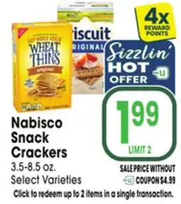 Jewel-Osco Nabisco Snack Crackers offer