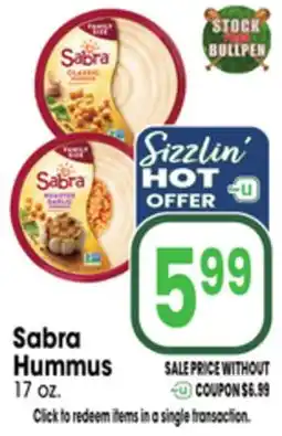Jewel-Osco Sabra Hummus offer