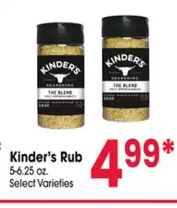 Jewel-Osco Kinder's Rub offer