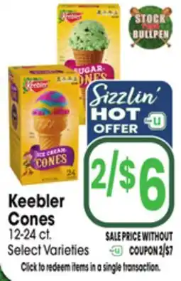 Jewel-Osco Keebler Cones offer