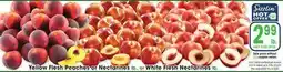 Jewel-Osco Yellow Flesh Peaches or Nectarines lb., or White Flesh Nectarines lb offer