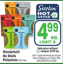 Jewel-Osco Wonderful No Shells No Shells offer
