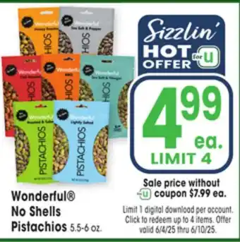 Jewel-Osco Wonderful No Shells No Shells offer