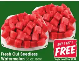 Jewel-Osco Fresh Cut Seedless Watermelon offer