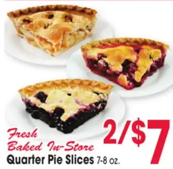 Jewel-Osco Quarter Pie Slices offer