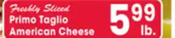 Jewel-Osco Primo Taglio American Cheese offer
