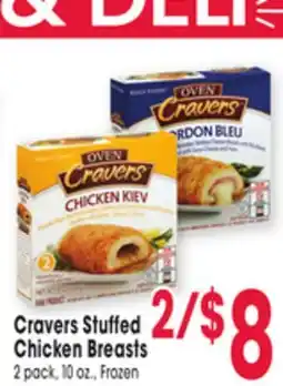 Jewel-Osco Cravers Stuffed Chicken Breasts offer