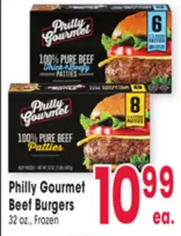 Jewel-Osco Philly Gourmet Beef Burgers offer