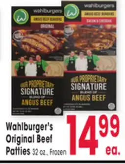 Jewel-Osco Wahlburger's Original Beef Original Beef Patties offer