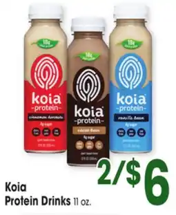 Jewel-Osco Koia Protein Drinks offer