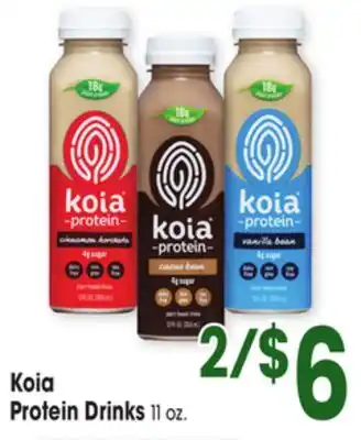 Jewel-Osco Koia Protein Drinks offer