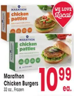 Jewel-Osco Marathon Chicken Burgers offer