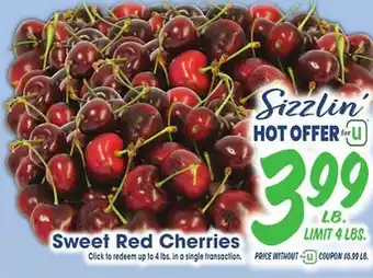 Jewel-Osco Sweet Red Cherries offer