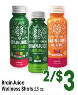 Jewel-Osco BrainJuice Wellness Shots offer