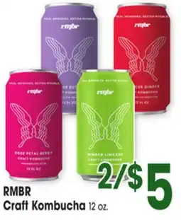 Jewel-Osco RMBR Craft Kombucha offer