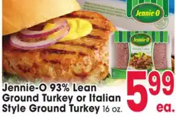 Jewel-Osco Jennie-O 93% Lean Ground Turkey or Italian Ground Turkey offer