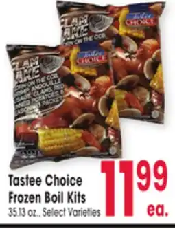 Jewel-Osco Tastee Choice Frozen Boil Kits offer