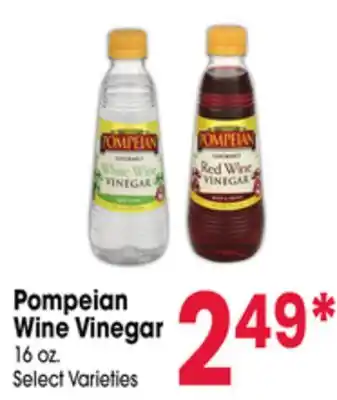 Jewel-Osco Pompeian Wine Vinegar offer