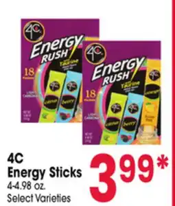 Jewel-Osco 4C Energy Sticks offer