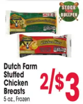 Jewel-Osco Dutch Farm Stuffed Chicken Breasts offer