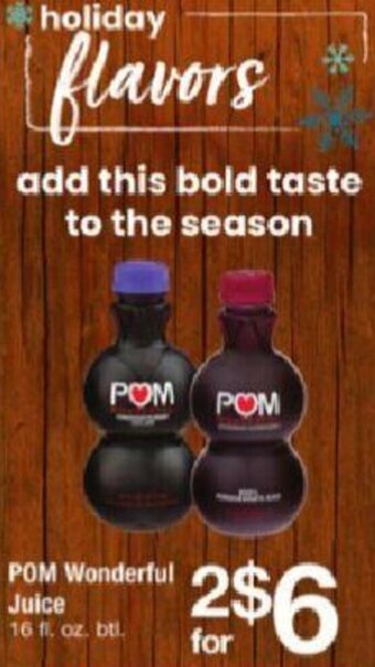 ACME POM Wonderful Juice offer