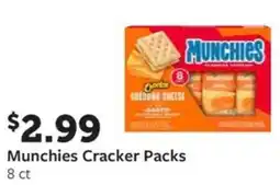 Fareway Munchies cracker packs offer