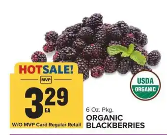 Food Lion Organic Blackberries offer