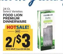 Food Lion Food Lion Premium Dinnerware offer