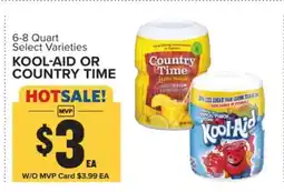 Food Lion Kool Aid or Country Time offer