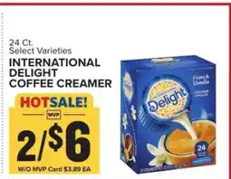 Food Lion International Delight Coffee Creamer offer