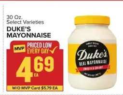 Food Lion Duke's Mayonnaise offer