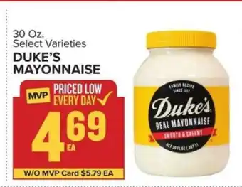 Food Lion Duke's Mayonnaise offer