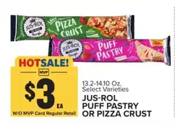 Food Lion JUS-ROL PUFF PASTRY OR PIZZA CRUST offer