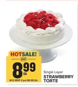 Food Lion Single Layer Strawberry Torte offer