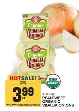 Food Lion REALSWEET ORGANIC VIDALIA ONIONS offer