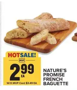 Food Lion NATURE'S PROMISE FRENCH BAGUETTE offer