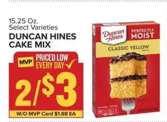 Food Lion Duncan Hines Cake Mix offer