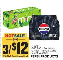 Food Lion Pepsi Products offer
