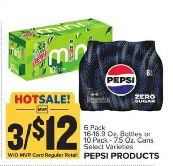 Food Lion Pepsi Products offer