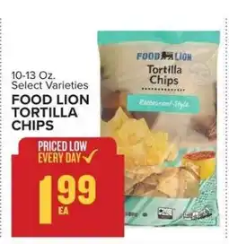 Food Lion FOOD LION TORTILLA CHIPS offer