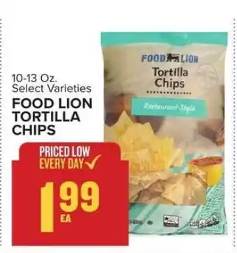 Food Lion FOOD LION TORTILLA CHIPS offer