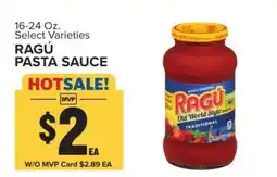 Food Lion Ragú Pasta Sauce offer