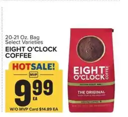 Food Lion Eight O'Clock Coffee offer