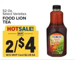 Food Lion FOOD LION TEA offer