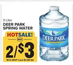 Food Lion Deer Park Spring Water offer