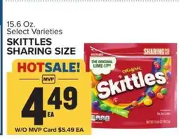Food Lion Skittles Sharing Size offer