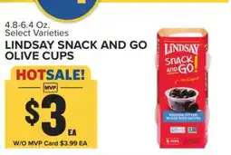 Food Lion Lindsay Snack and Go Olive Cups offer
