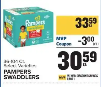 Food Lion Pampers Swaddlers offer