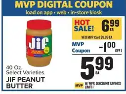Food Lion Jif Peanut Butter offer