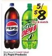 Winn Dixie Pepsi Products offer
